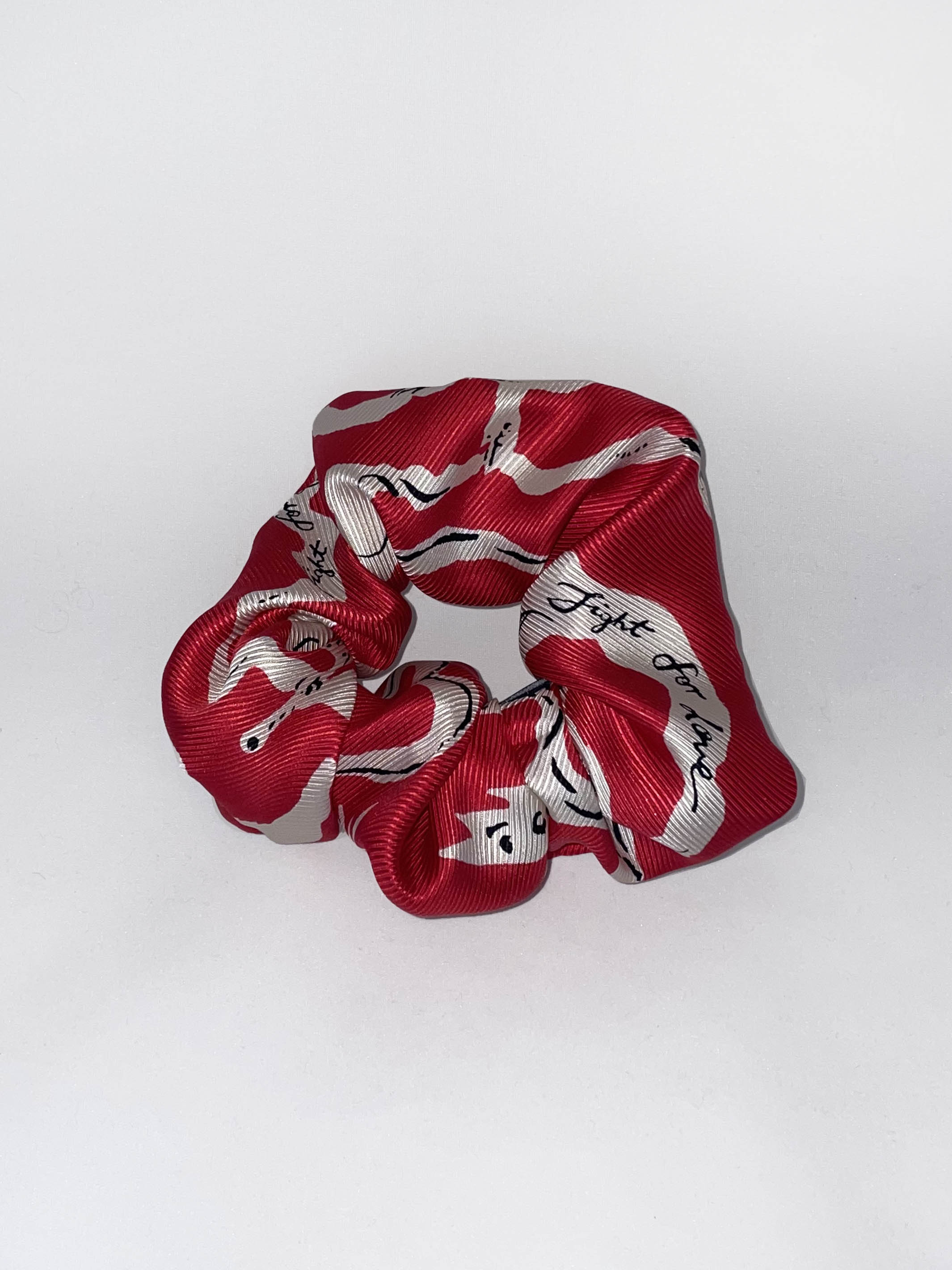 Bracelet chouchou rouge