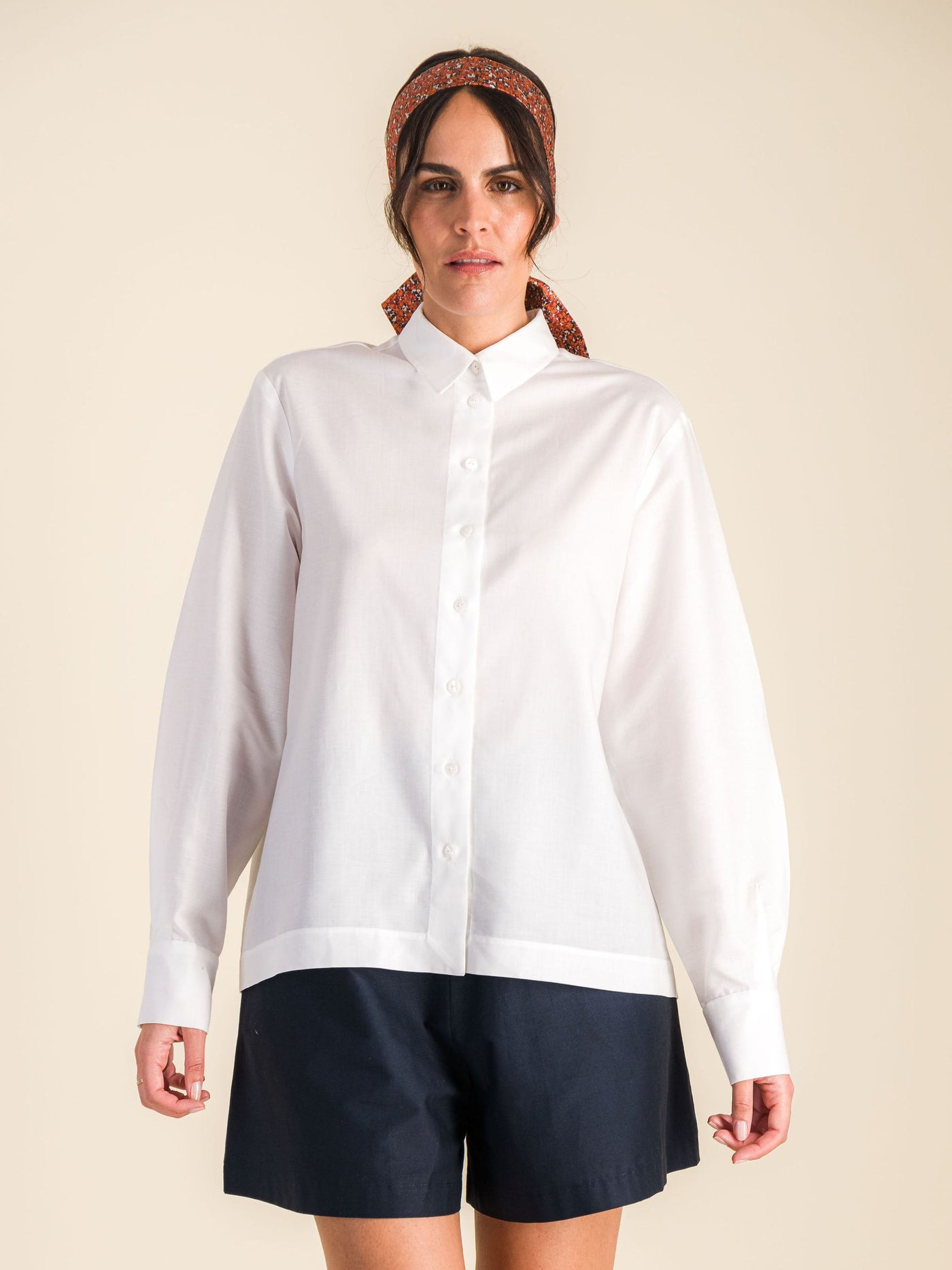 Chemise blanche oversize AZADEH