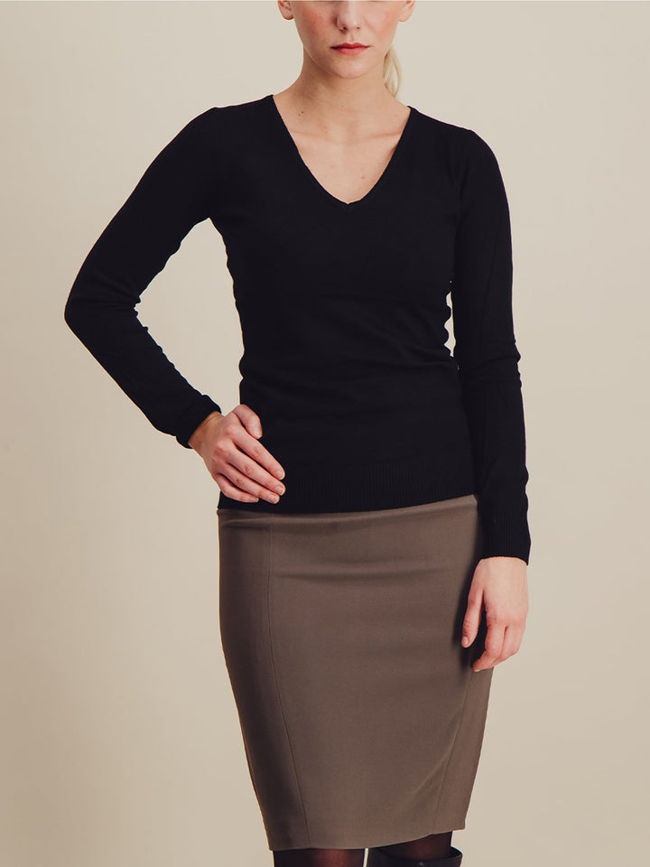 Jupe Droite Crayon En Viscose Imprimé Or - Taille Unique - Mi-longueur - Occasion Très Bon état