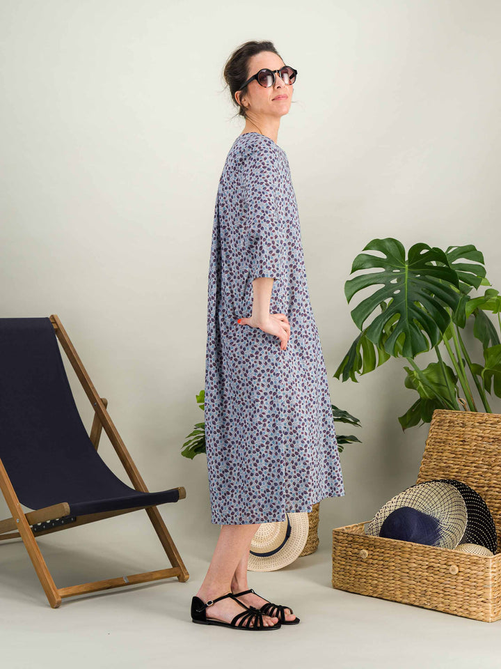 Robe longue d'été 50% coton 50% polyester neuf 42 | Kaufen auf